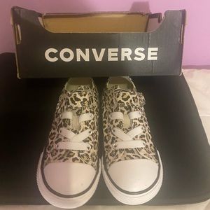 Toddler converse cheetah print